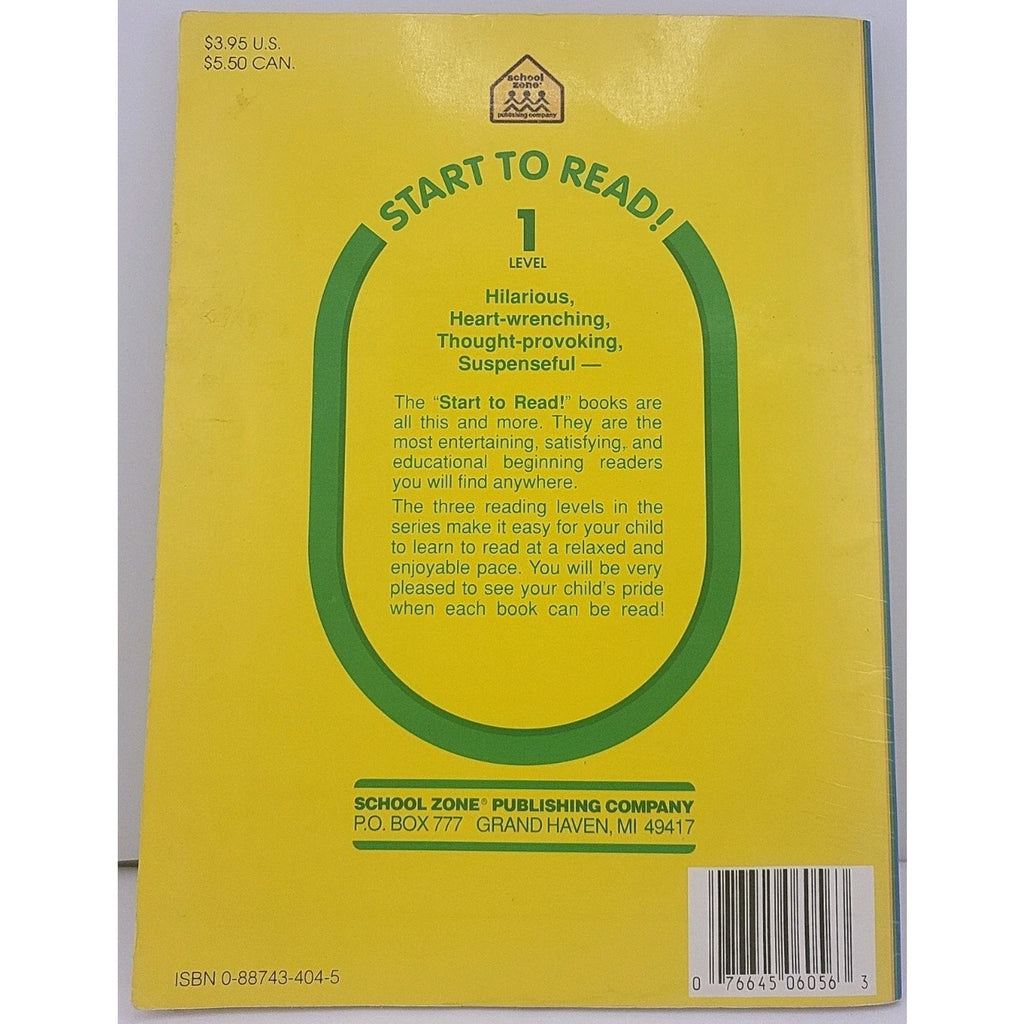 Jog, Frog, Jog Level 1 A School Zone Start To Read Book