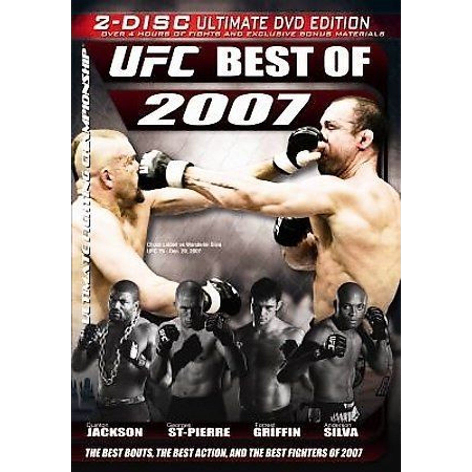 UFC - The Best of 2007 (DVD, 2008, 2-Disc Set, Ultimate Edition)