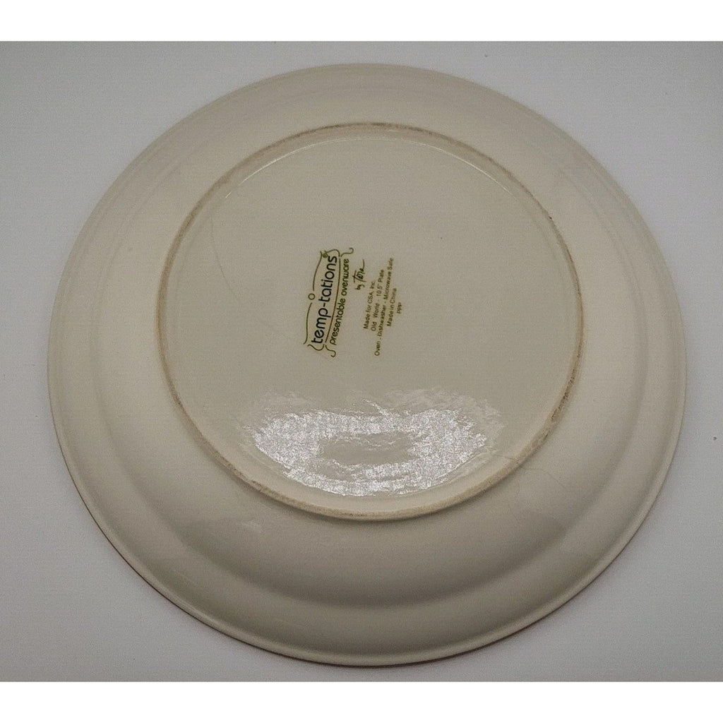 Temptations Cranberry Old World Salad Plates, 3 pcs.