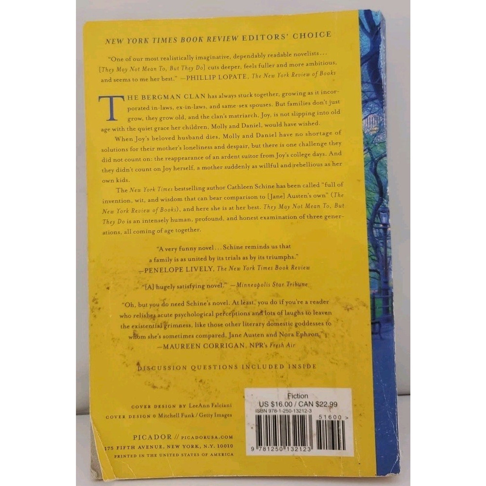 They May Not Mean to, but They Do : A Novel by Cathleen Schine (2017, Trade...