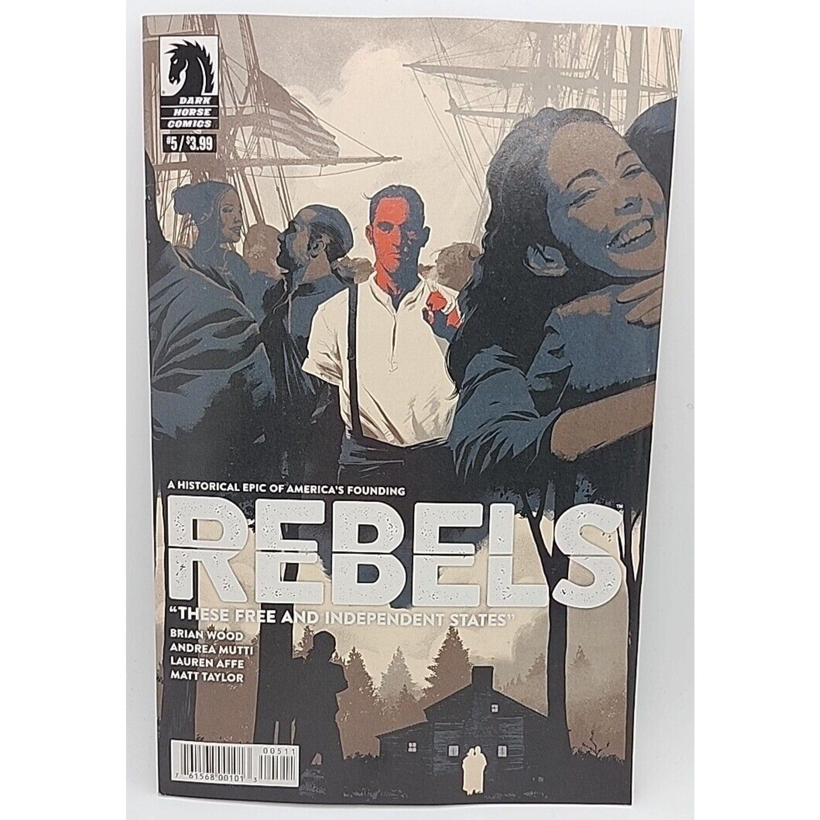 Rebels: These Free And Independent States #5 Dark Horse Comic