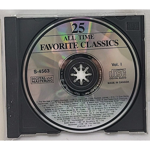 25 All Time Favorite Classics - Audio CD