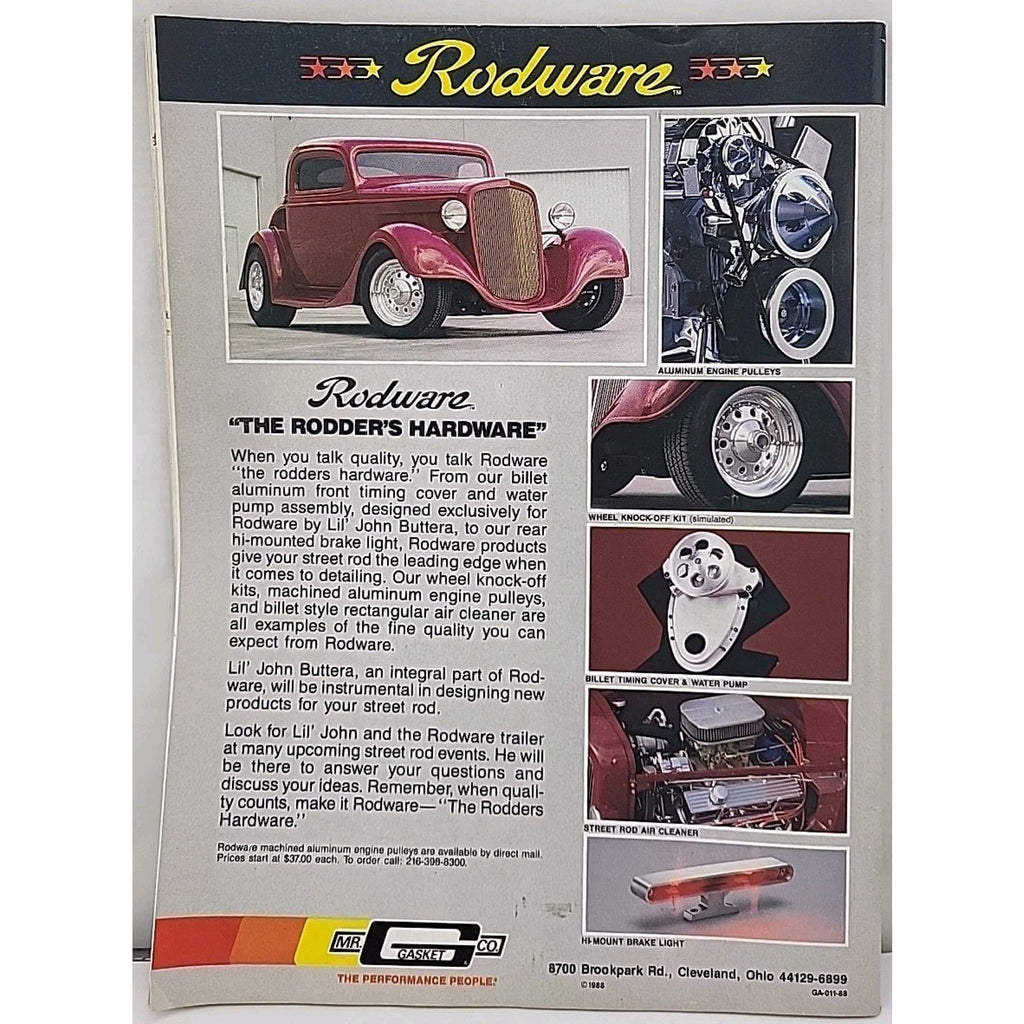 Rod Action Magazine August 1988 Volume 17 Number 8