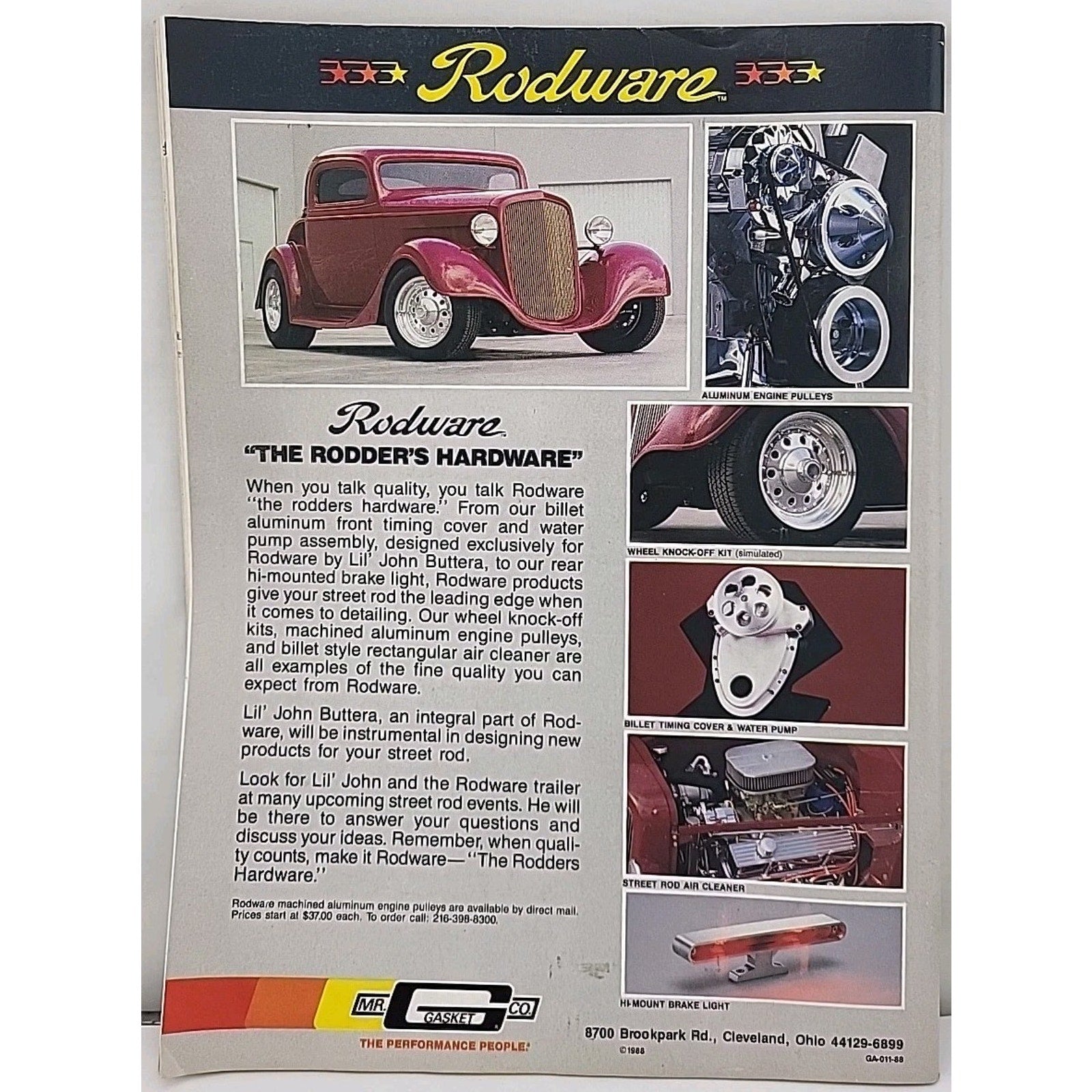 Rod Action Magazine August 1988 Volume 17 Number 8