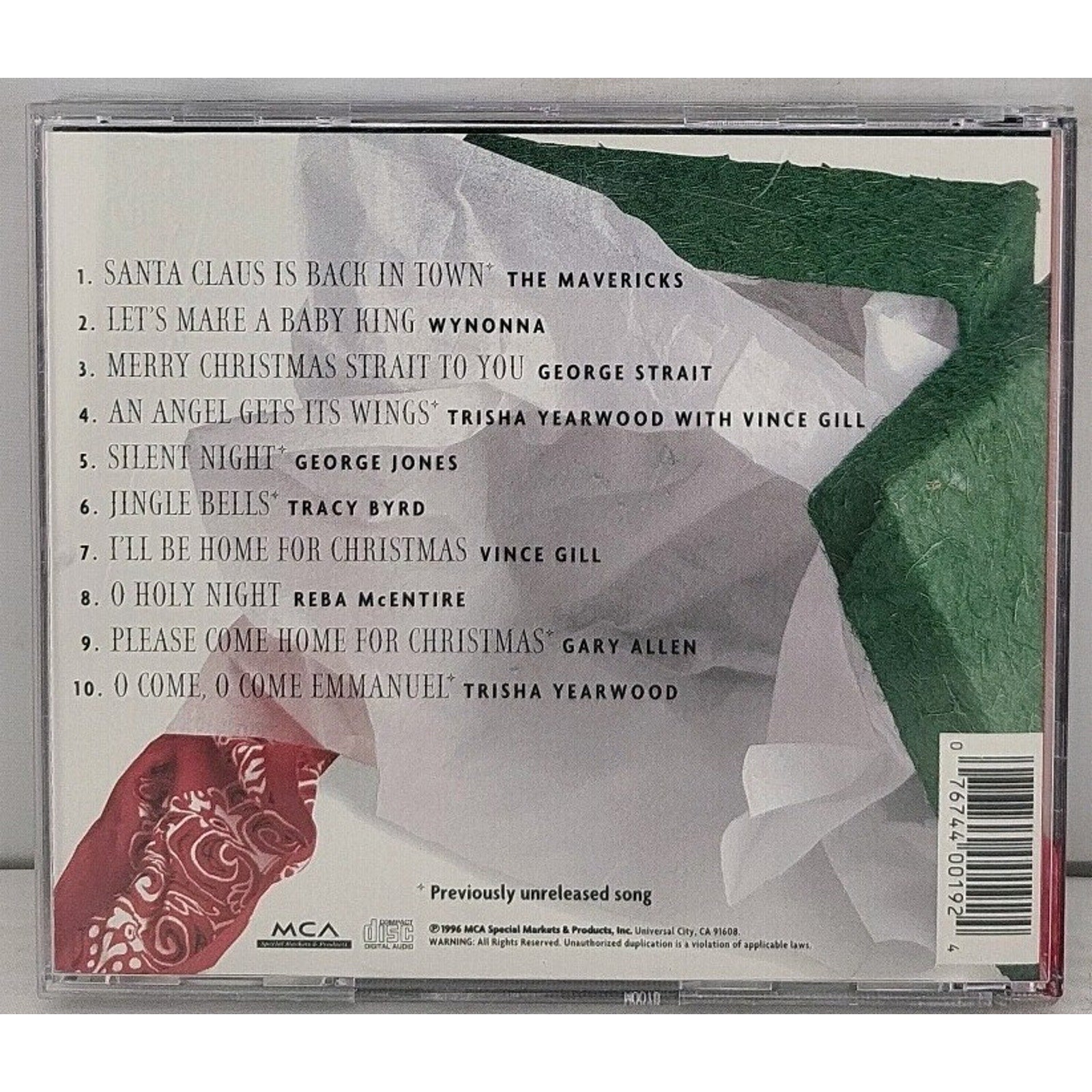 A Country Christmas 1996 (CD, 1996)
