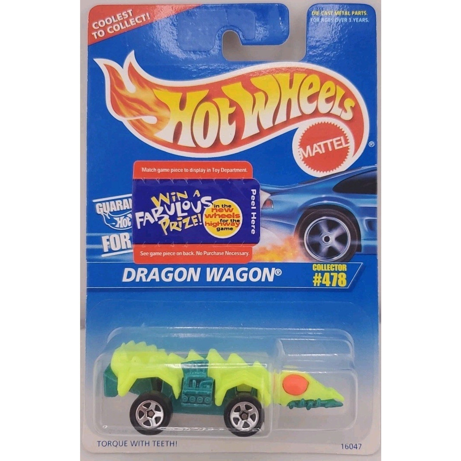 Hot Wheels - Dragon Wagaon #478 - Green