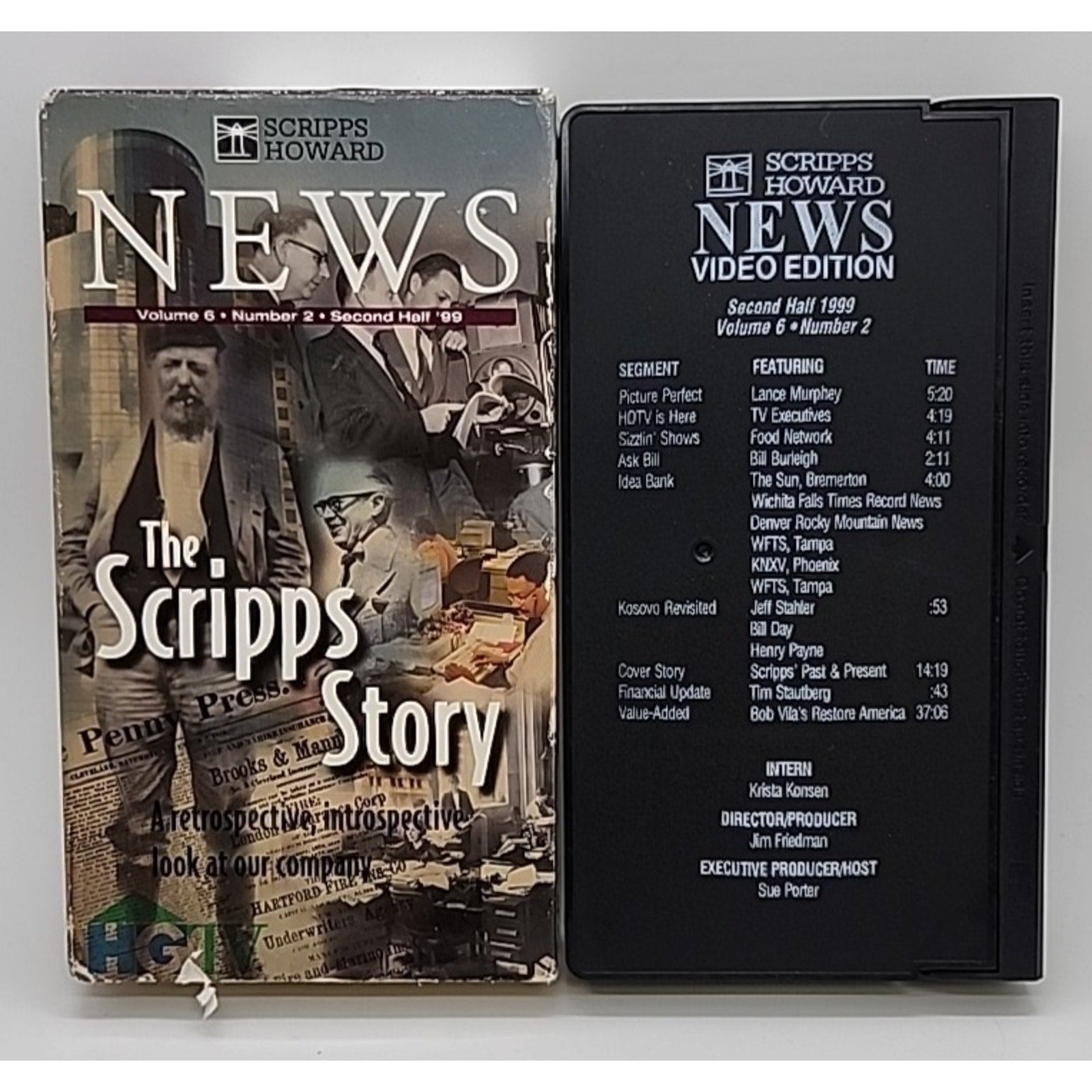 Scripps Howard News Video Edition Volume 6 Number 2 (VHS) HGTV