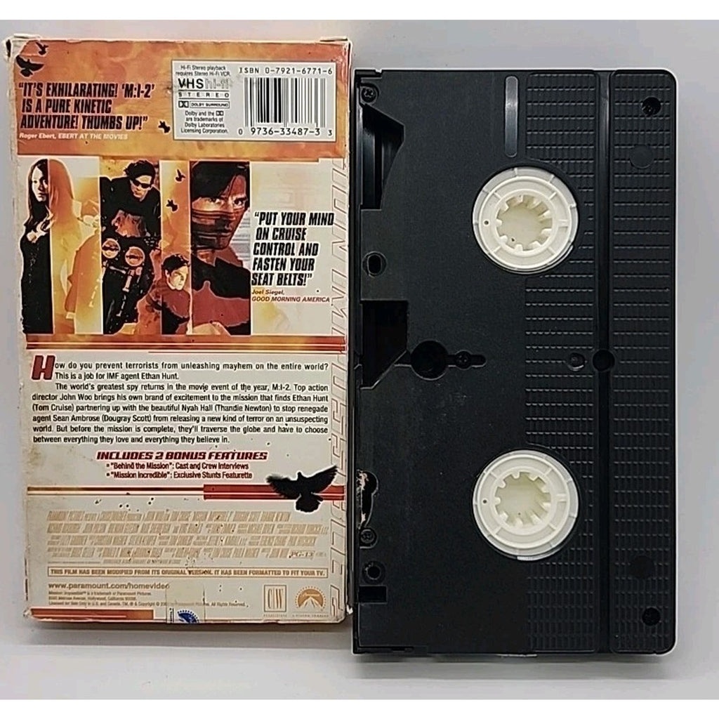 Mission: Impossible II (VHS, 2000)
