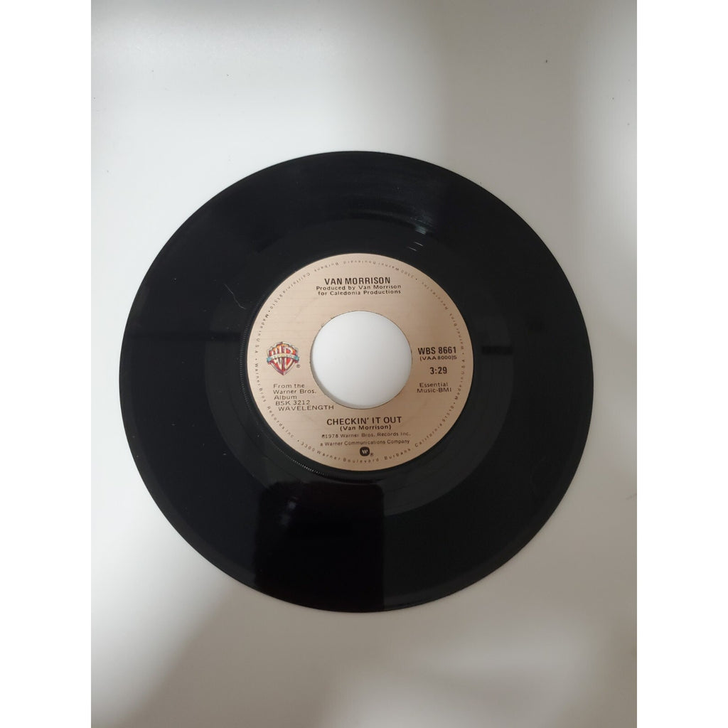 Van Morrison - Checkin' It Out - 45RPM Record - Singles