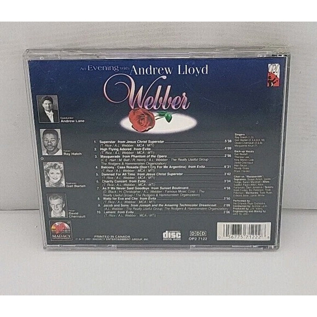 Evening with Andrew Lloyd Webber by Orlando Pops Orchestra (CD, 1997)