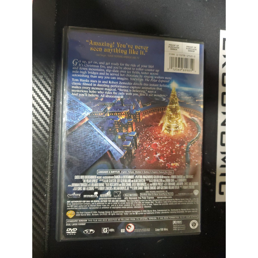 The Polar Express (DVD, 2005, Full Frame)