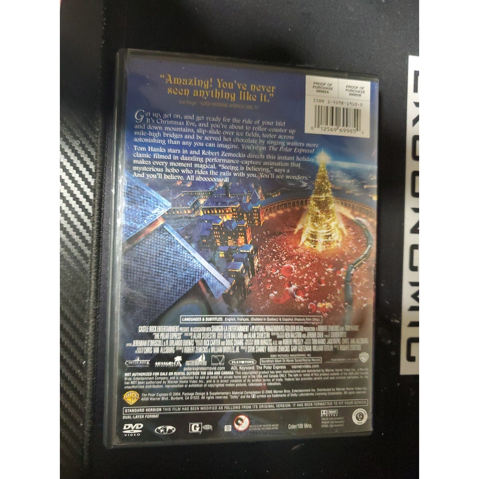 The Polar Express (DVD, 2005, Full Frame)