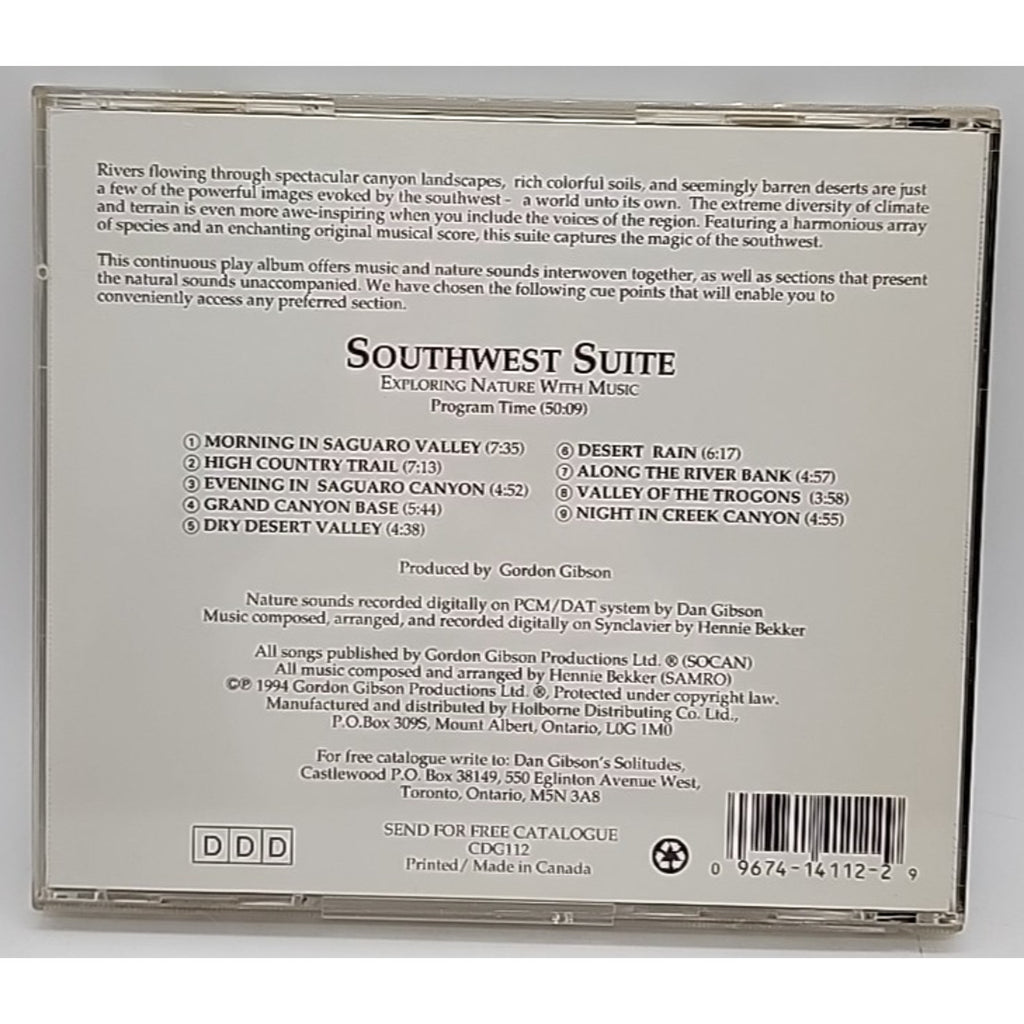Southwest Suite by Dan Gibson (CD, 1994)