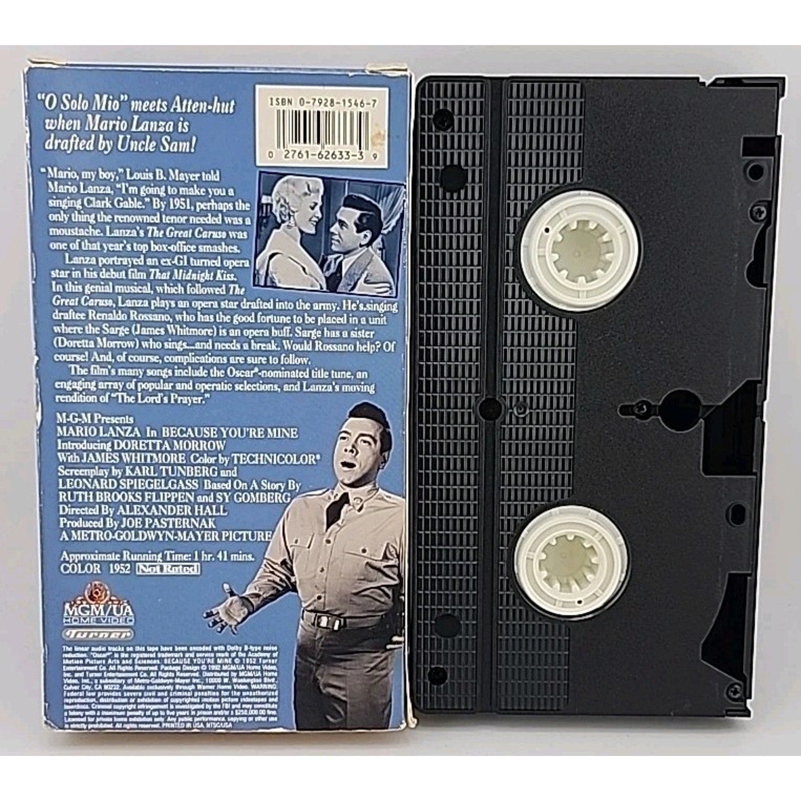 Because Youre Mine (VHS, 1992)