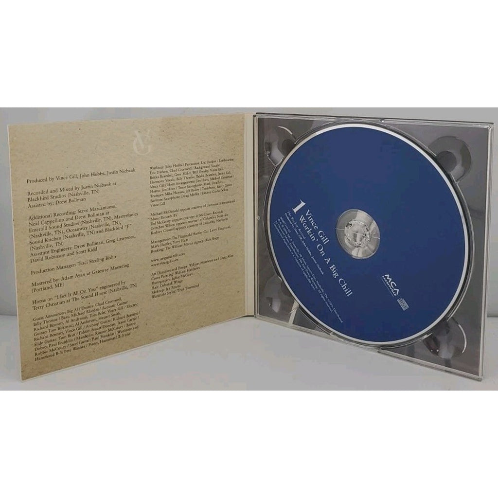 Vince Gill - Workin' On A Big Chill - The Rockin' Record (CD, 2006, MCA)