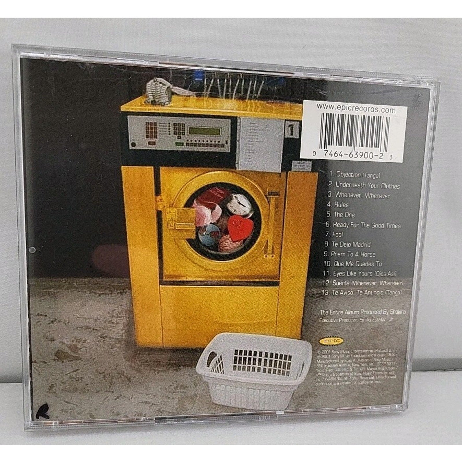 Laundry Service by Shakira (CD, 2001)