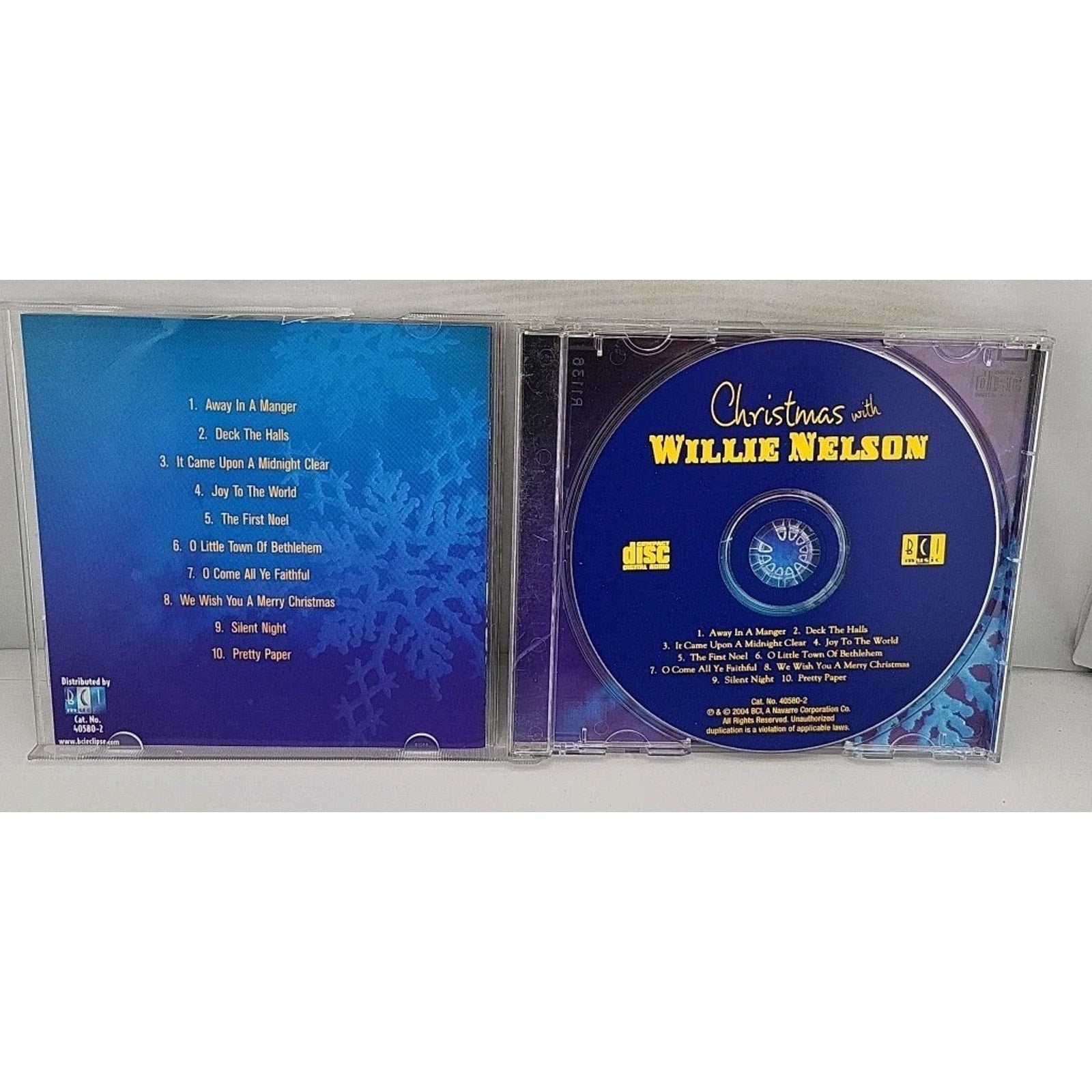 Christmas with Willie Nelson by Willie Nelson (CD, Nov-2004, BCI Music...