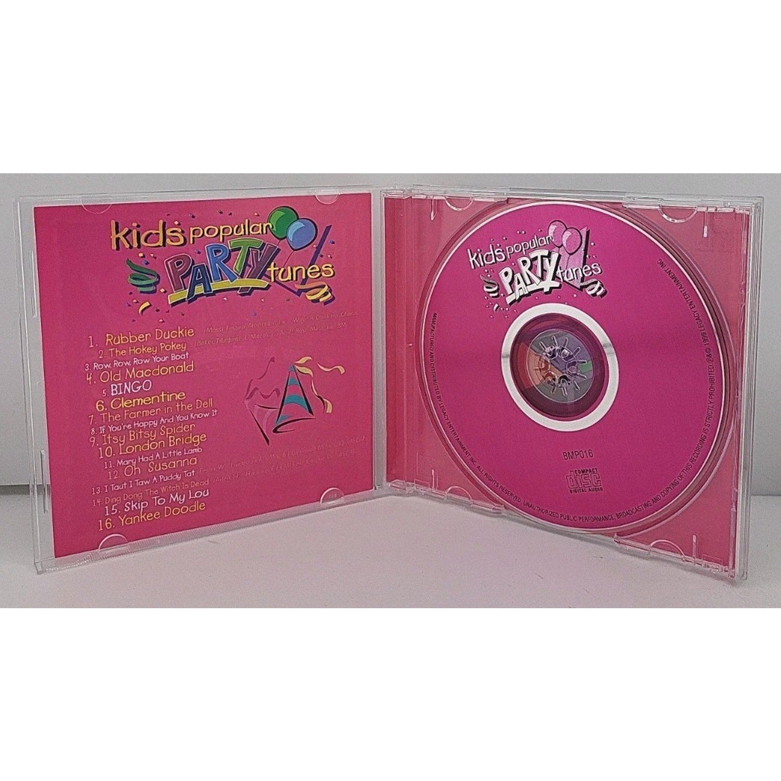 Kids Popular Party Tunes by Various (CD, 2000)