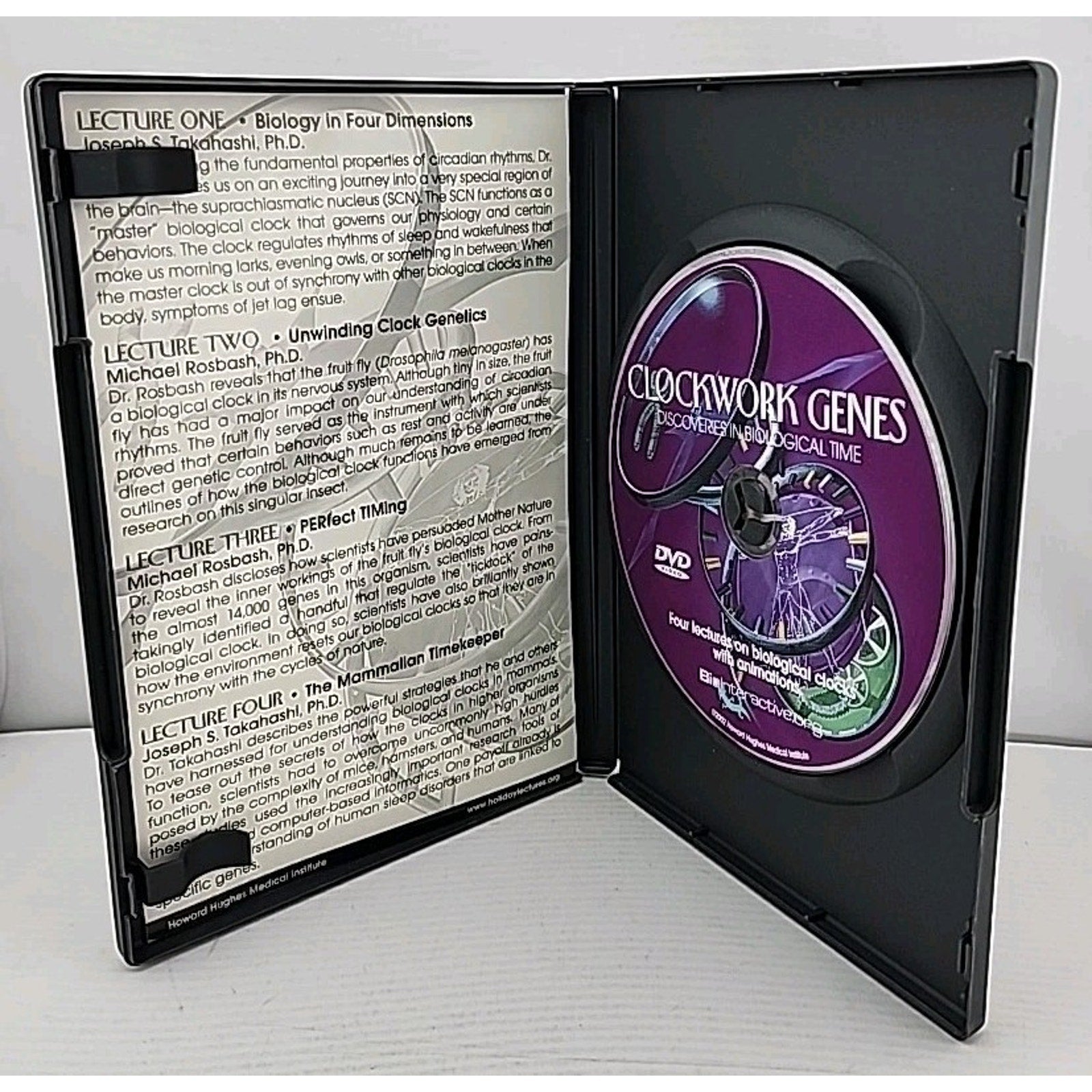 Clockwork Genes: Discoveries in Biological Time (2002, DVD)