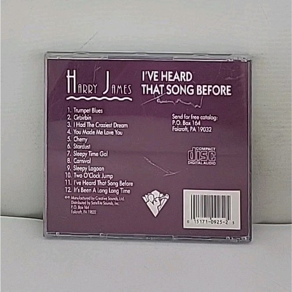 Harry James I've Heard That Song Before CD