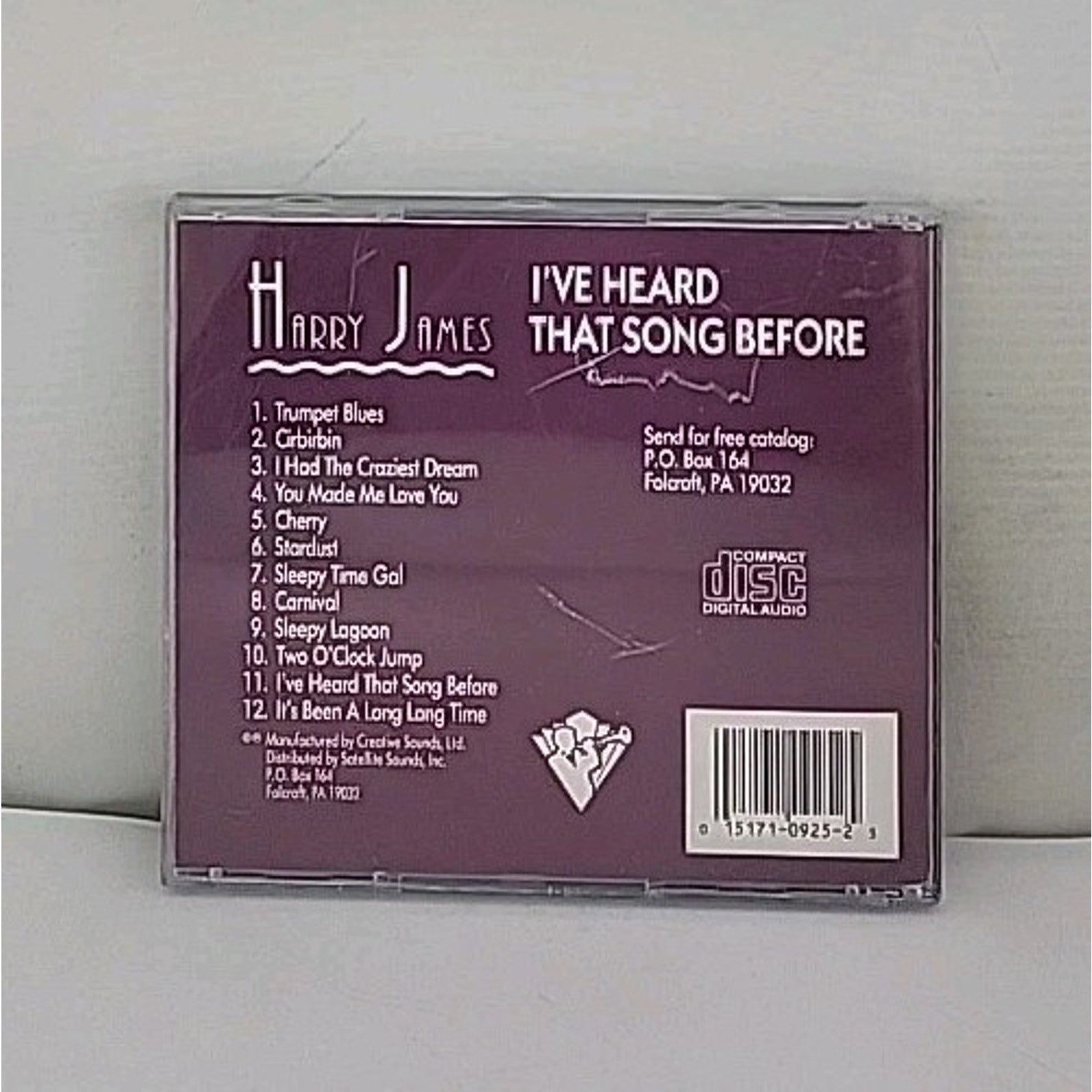 Harry James I've Heard That Song Before CD