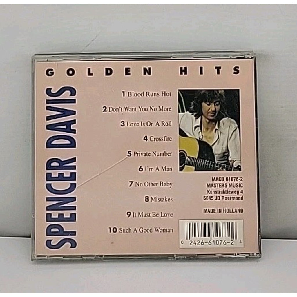 Golden Hits by The Spencer Davis Group (CD, Feb-1996, ITC Masters)