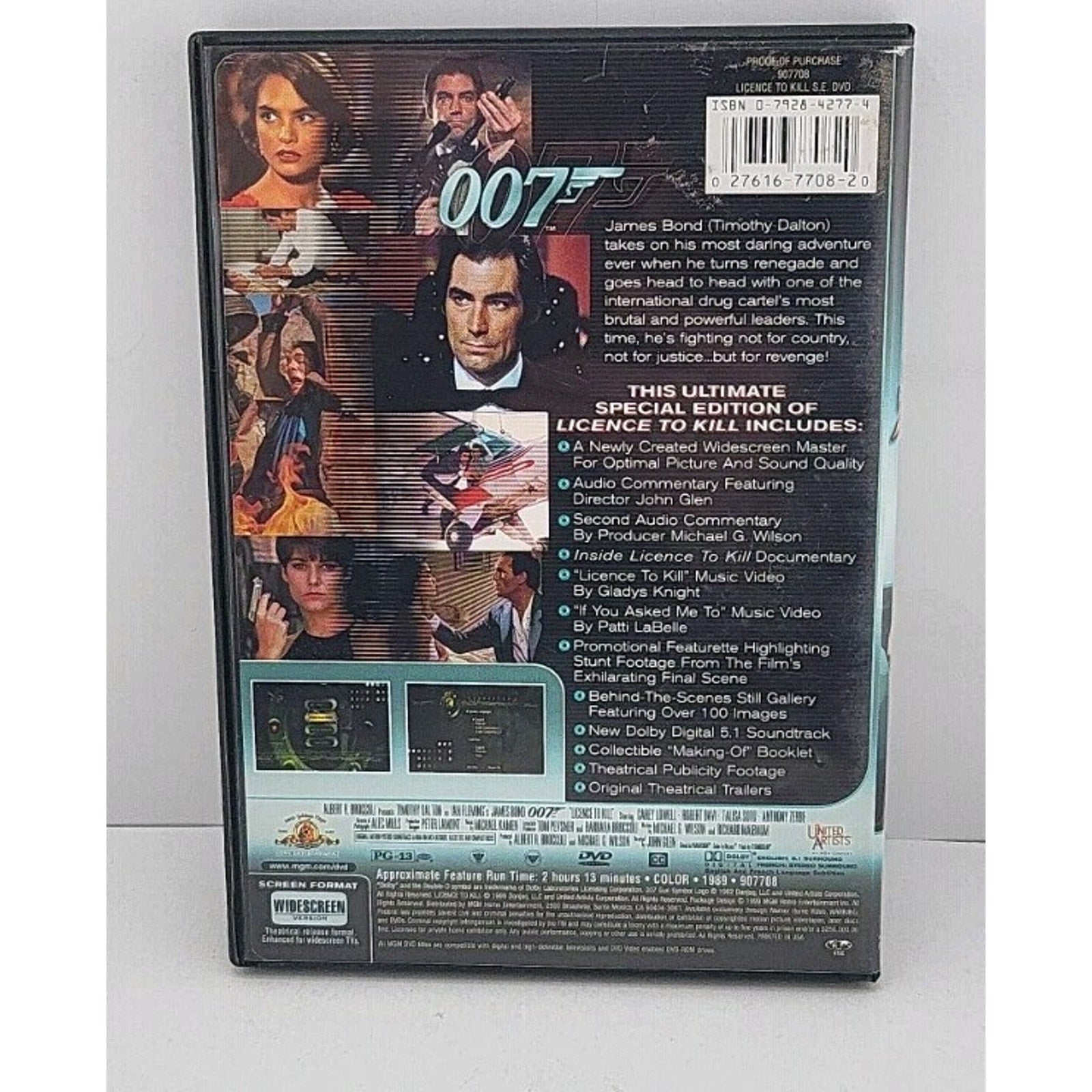 Licence to Kill (DVD, 1999, Special Edition)