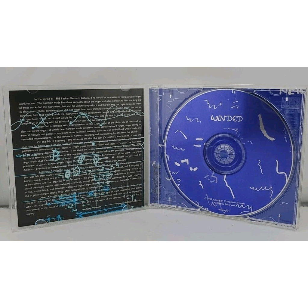 Winded Cd - Gary Verkade Organ