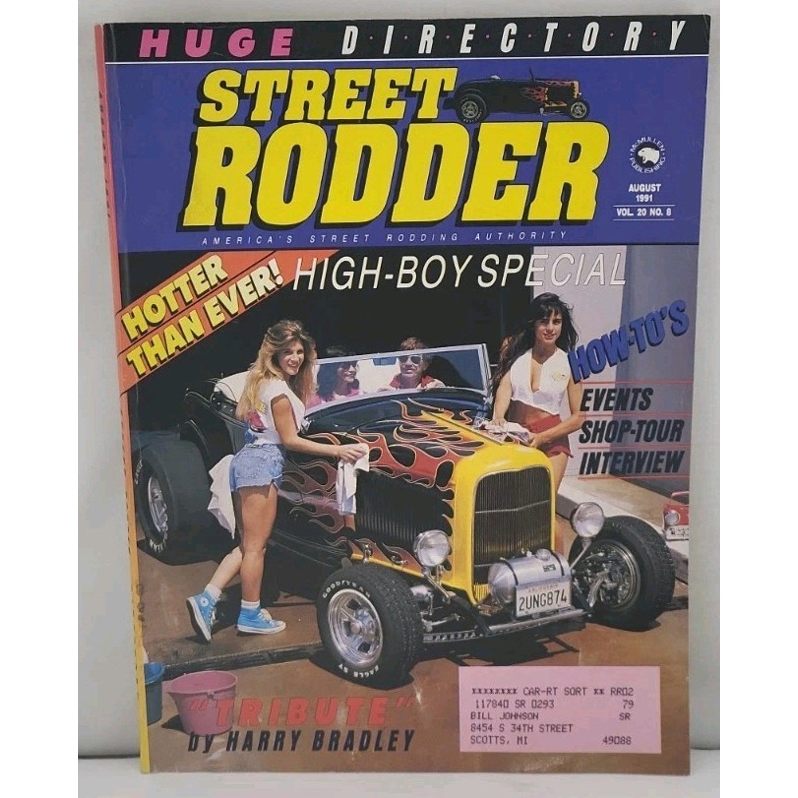 Street Rodder Magazine - August 1991 - Vol. 20 No. 8