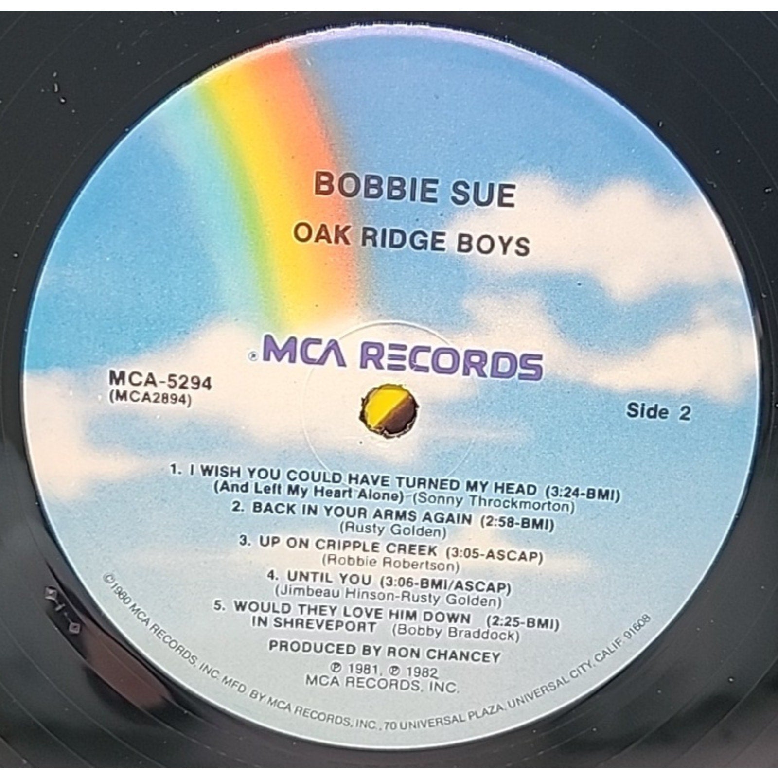 The Oak Ridge Boys – Bobbie Sue (Record)