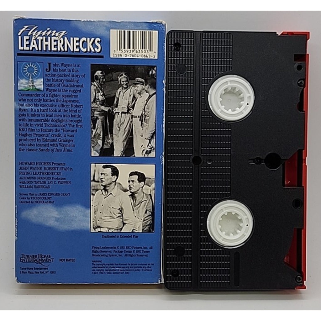 Flying Leathernecks VHS - Starring John Wayne