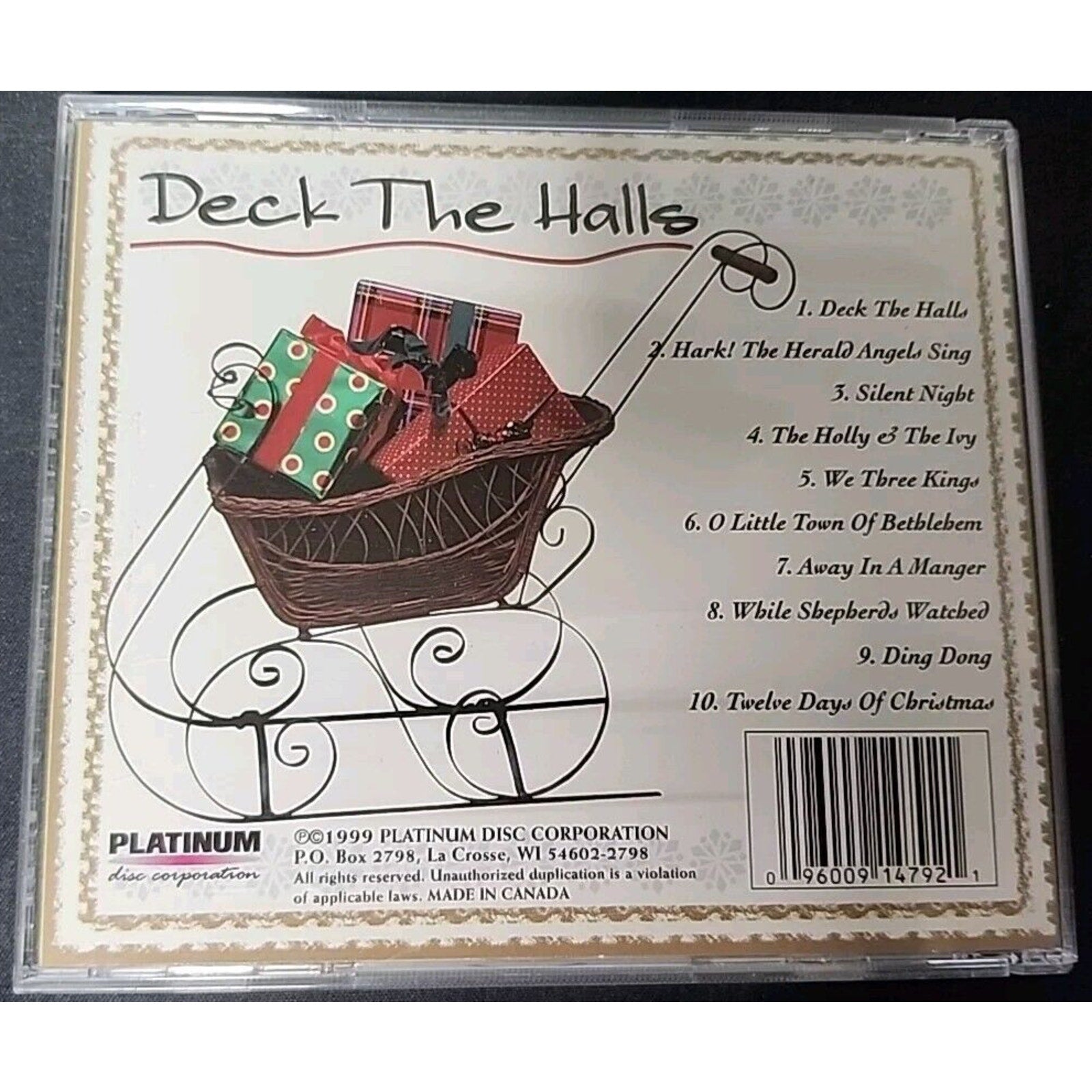 Deck The Halls Christmas Music (CD)