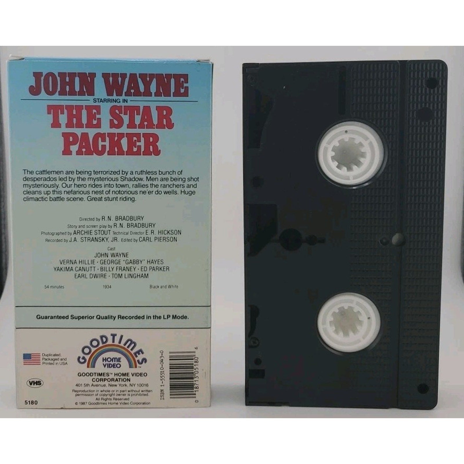 John Wayne The Star Packer (VHS)