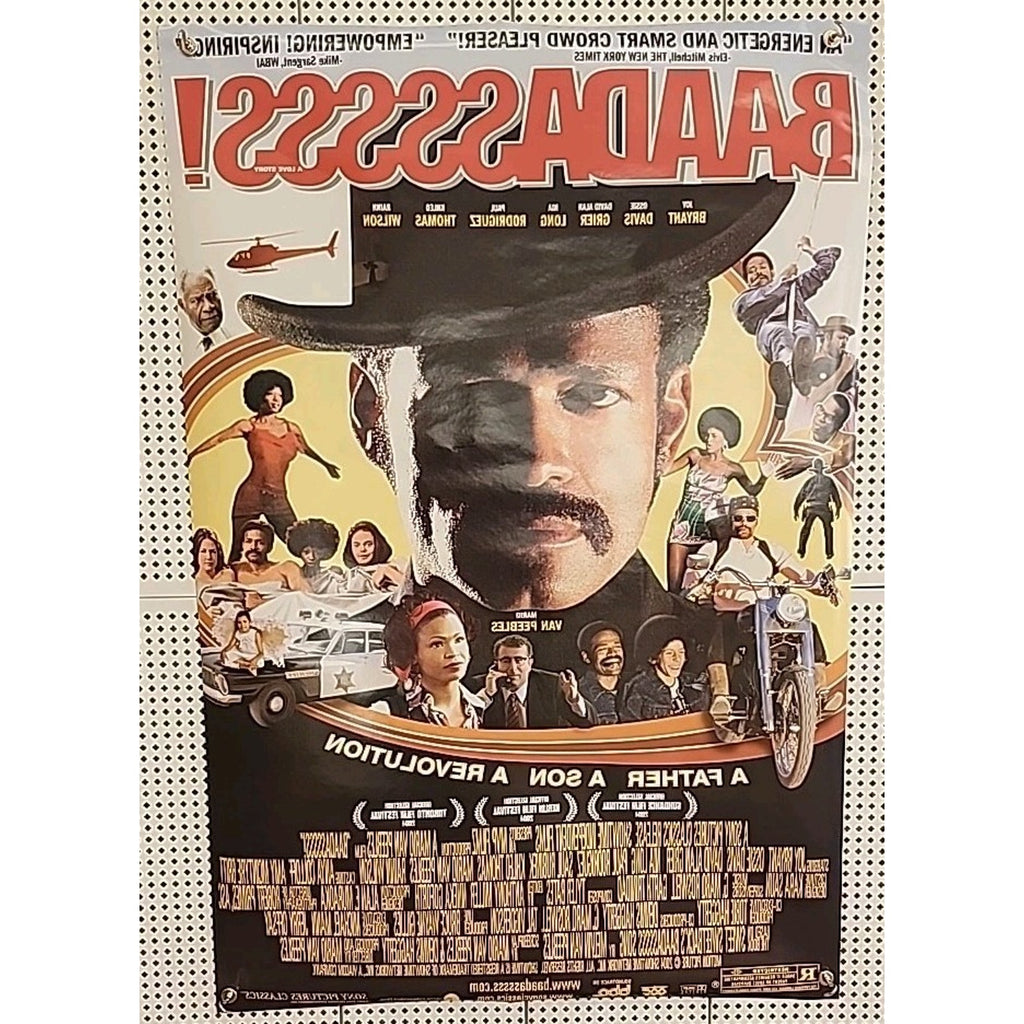 BAADASSSSS! Original 2003 One-Sheet - Mario Van Peebles, Nia Movie Poster 27x40