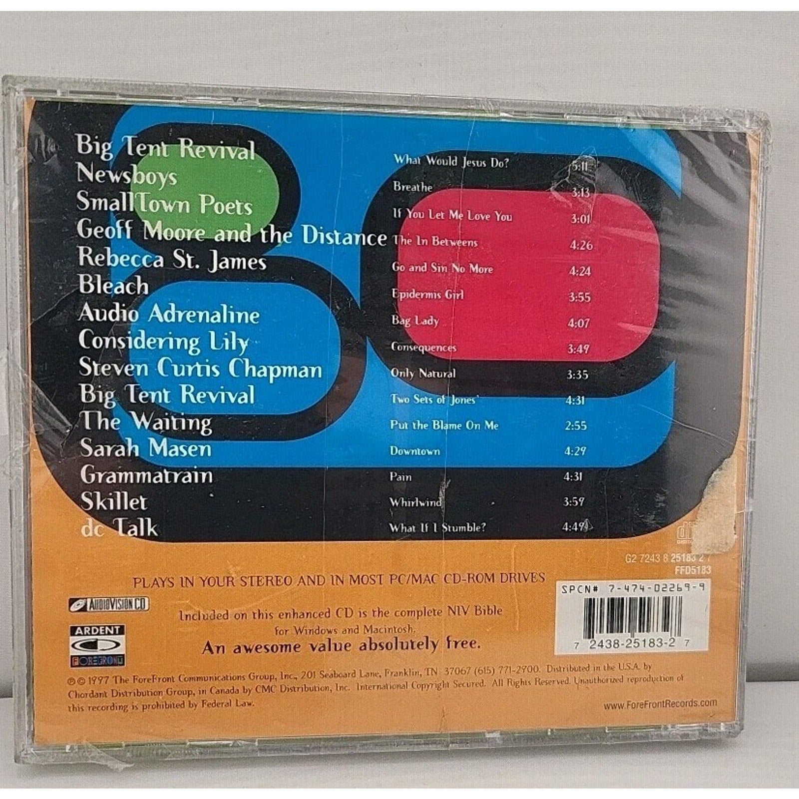 Wwjd by Various (CD, 1997) *Brand New*