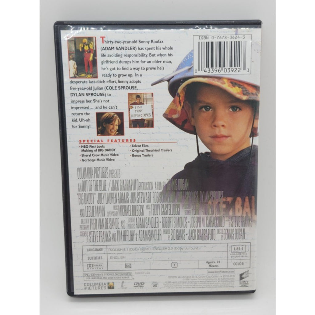 Big Daddy (DVD, 1999)