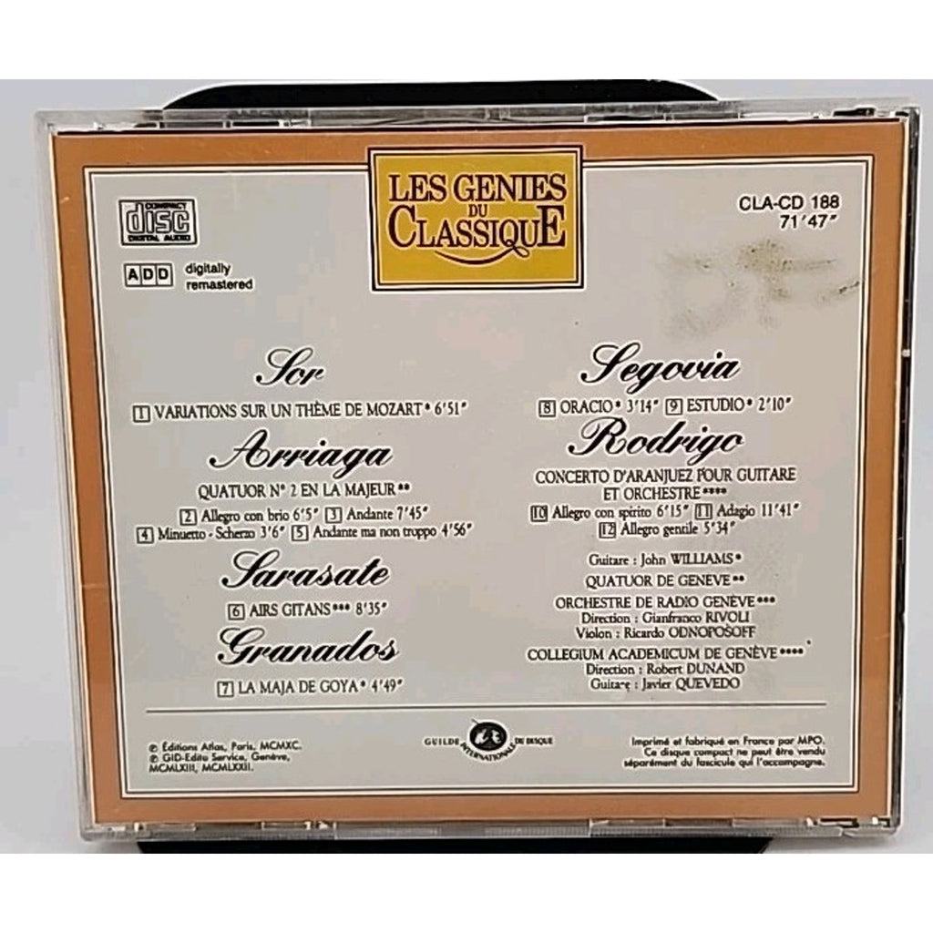 Les Genies Du Classique Sor- Arriaga- Sarasate (CD)