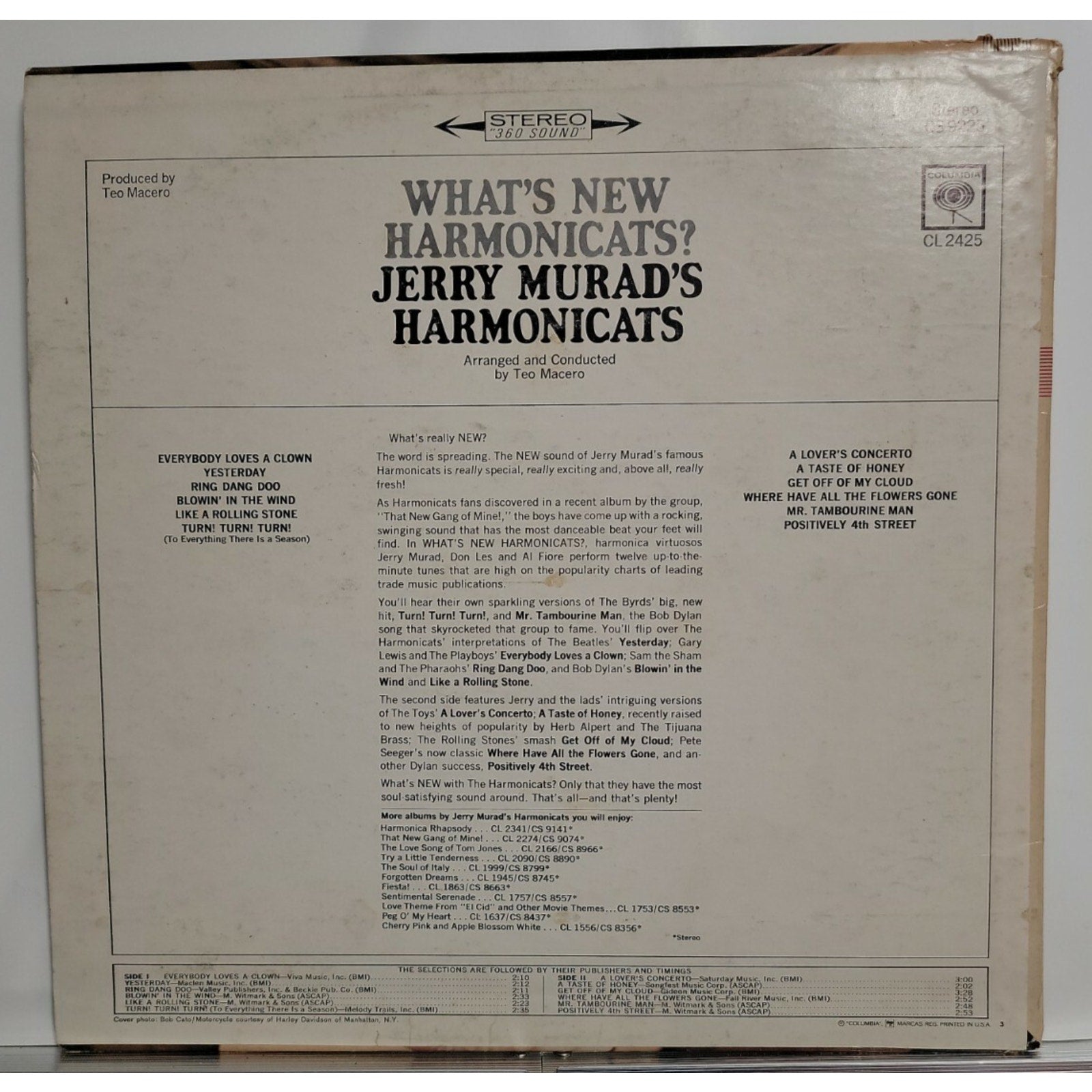 Jerry Murad's Harmonicats – What's New Harmonicats? (Vinyl)