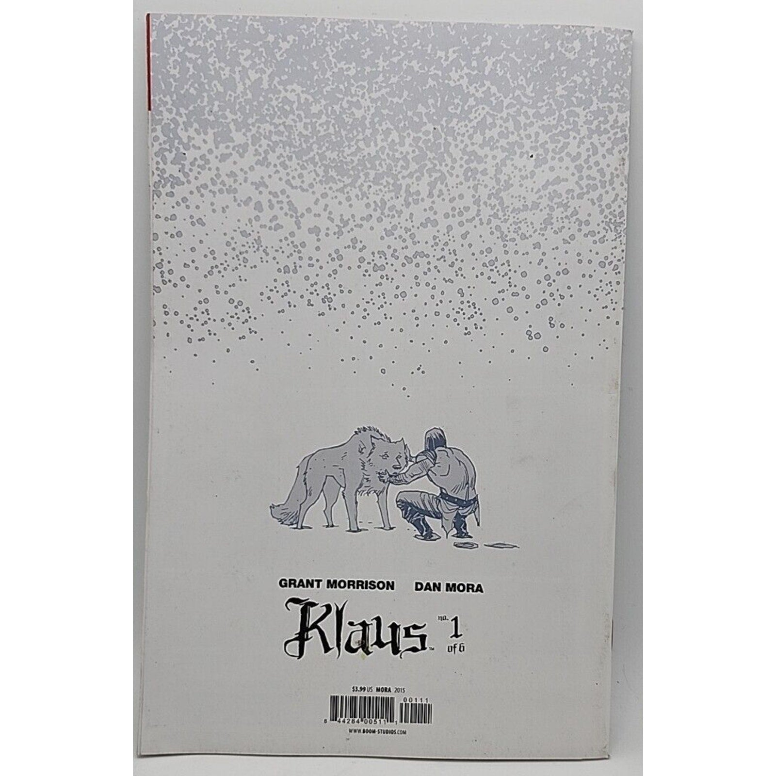 Klaus #1 of 6 Boom Series Grant Morrison Comic Book 2015
