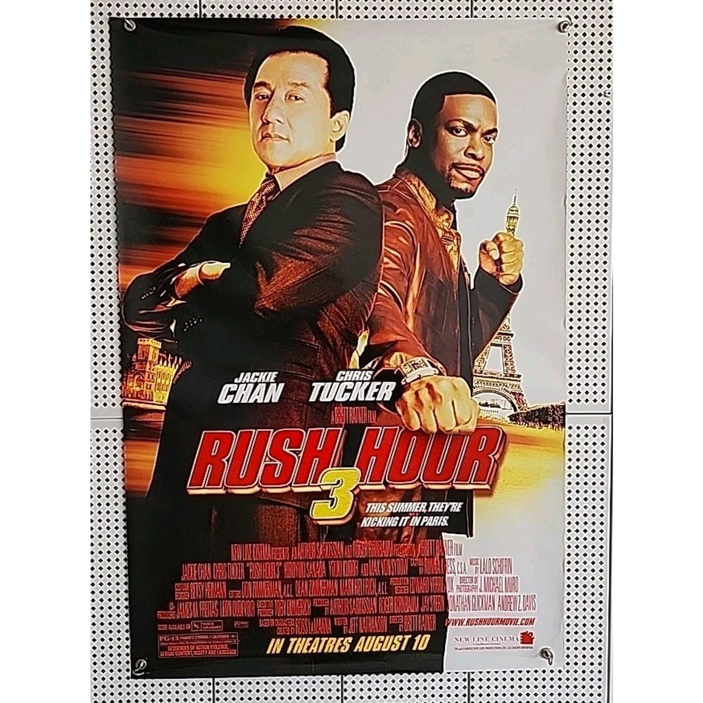 Rush Hour 3 Original Movie Poster - 27x40