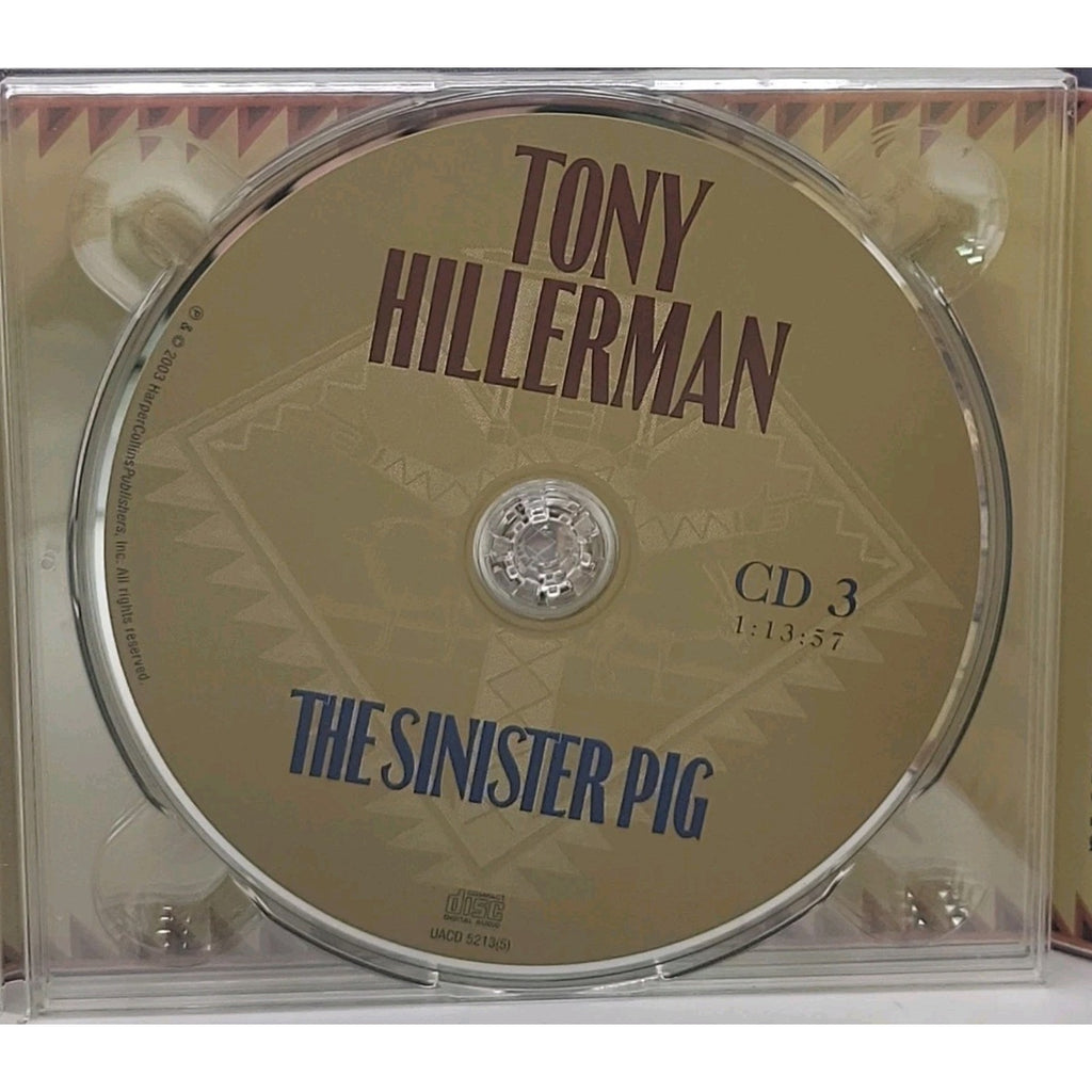 Sinister Pig by Tony Hillerman (2003, Audio, Other)
