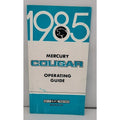 1985 Mercury Cougar Operating Guide