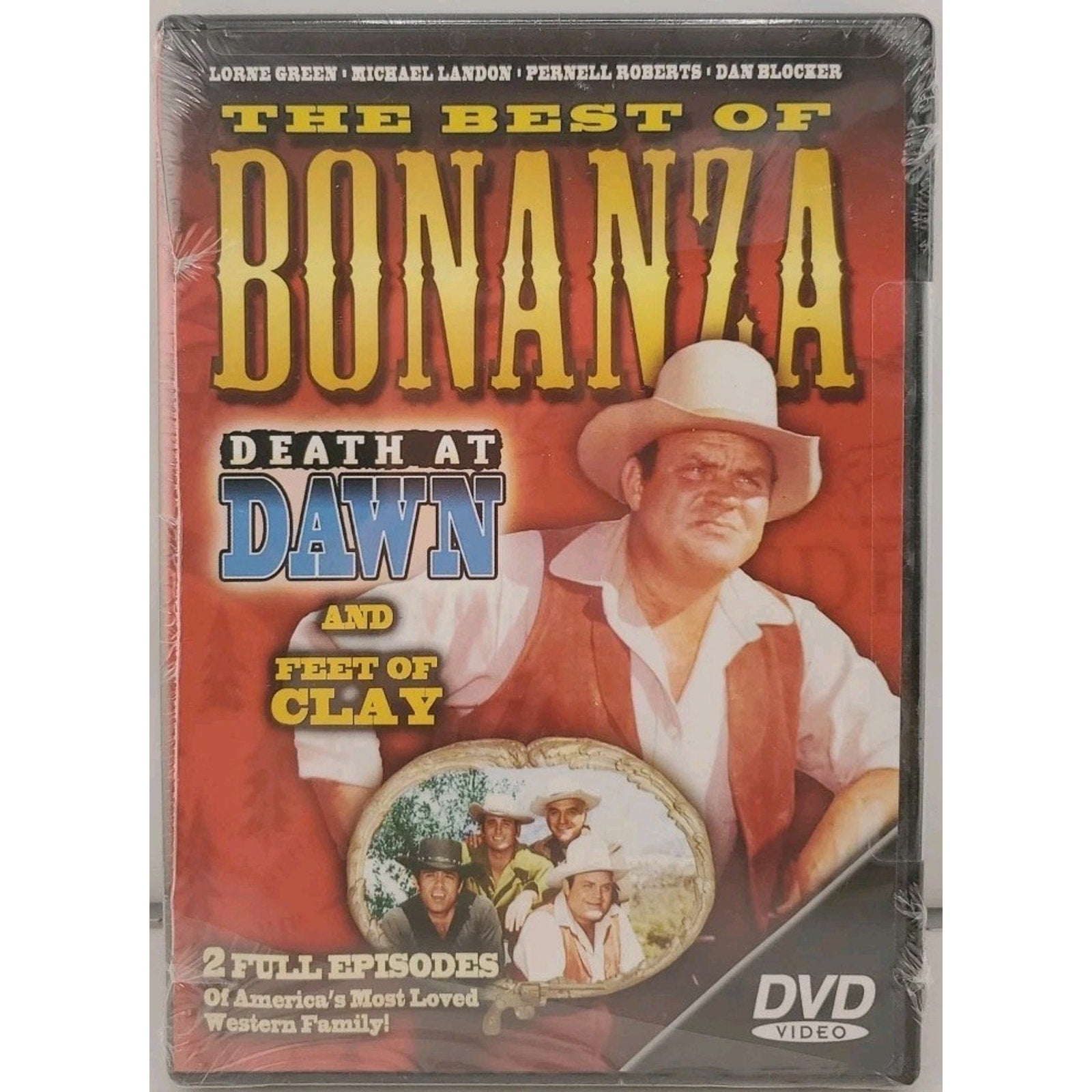 The Best of Bonanza - Death at Dawn & Feet of Clay (DVD) *Brand New*
