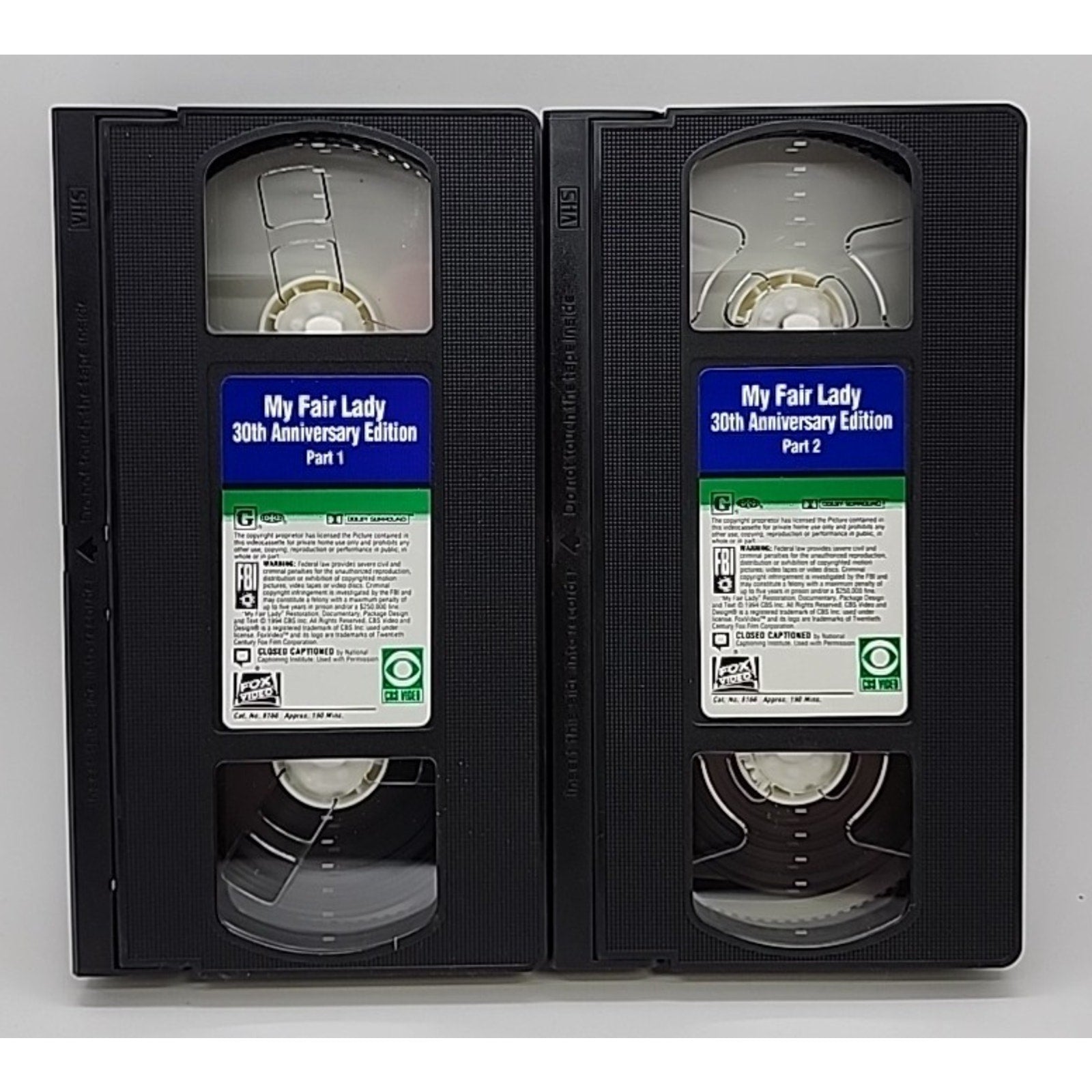 My Fair Lady (VHS, 1994, 2-Tape Set, 30th Anniversary Edition)