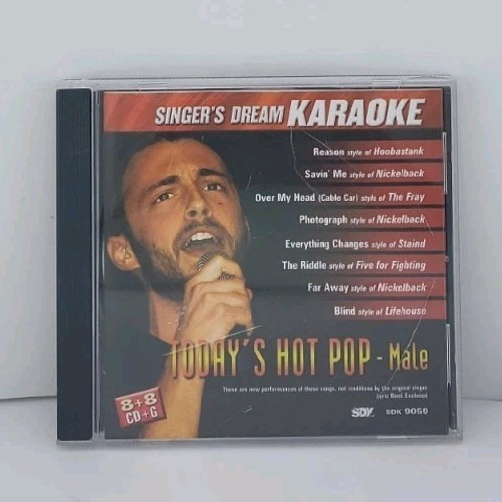 Karaoke: Pop Male 1 by Various (CD, 2011)