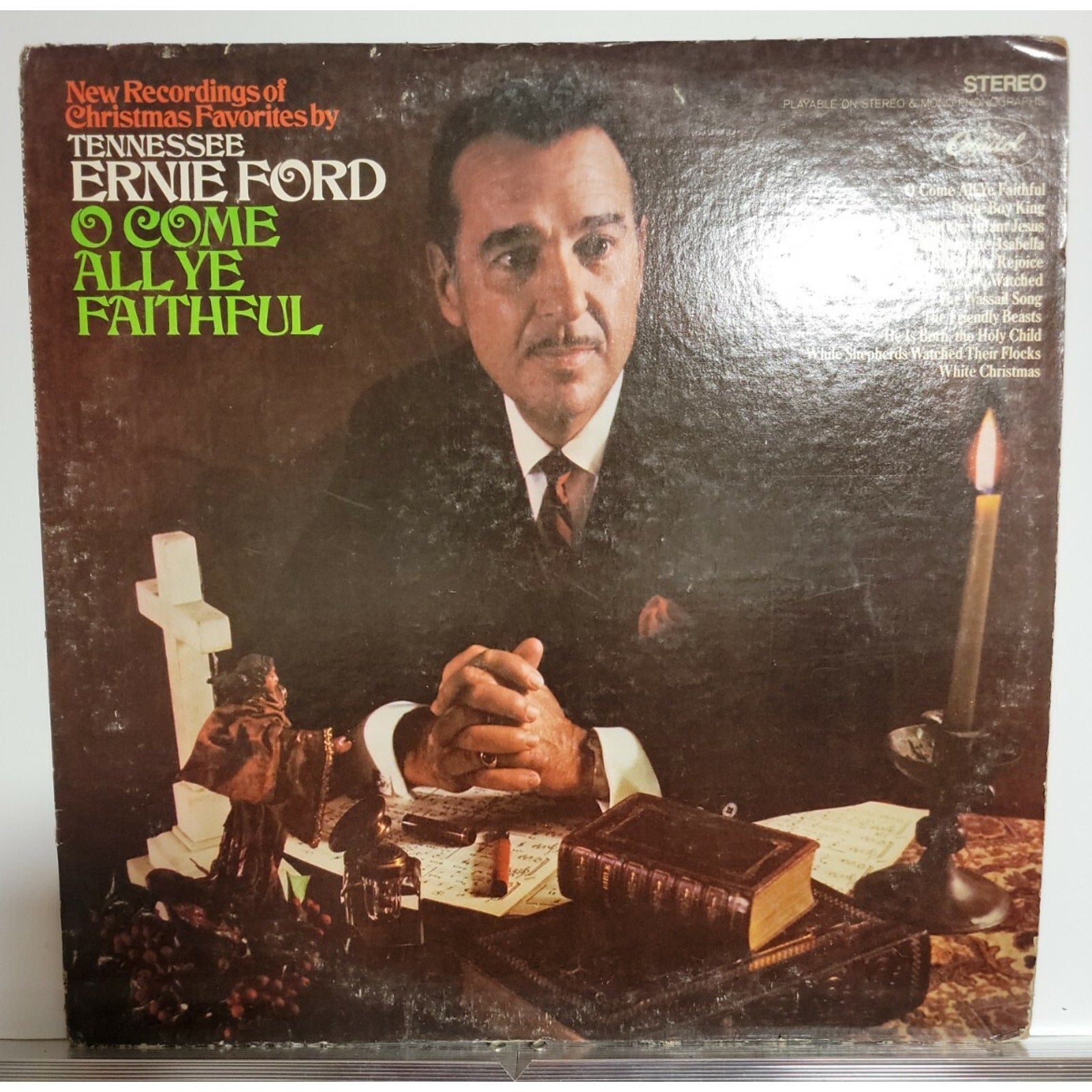 Tennessee Ernie Ford – O Come All Ye Faithful (Vinyl)