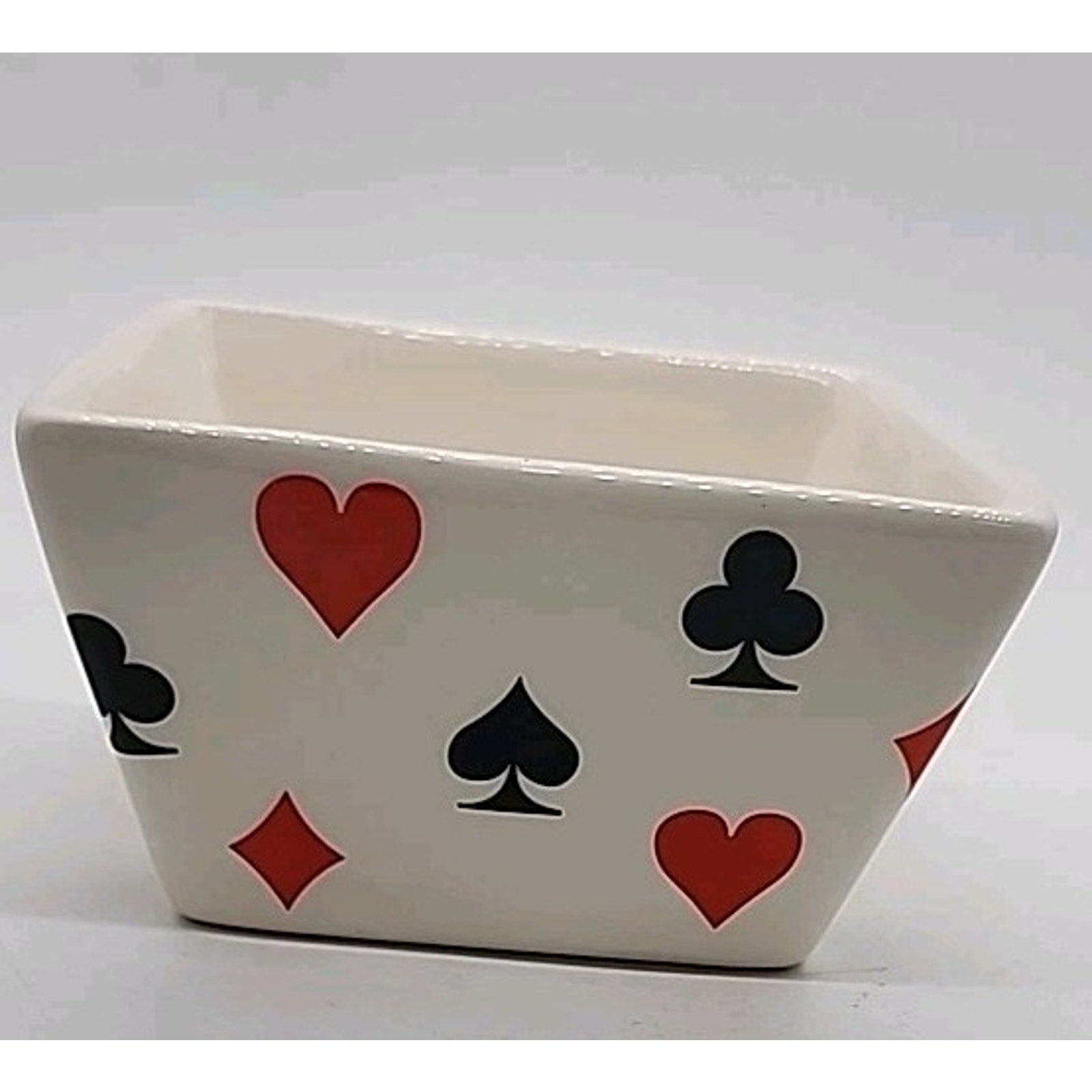 4 Piece Card Bowl Set WMG 06 Serving Bowls Las Vegas Gambler Style