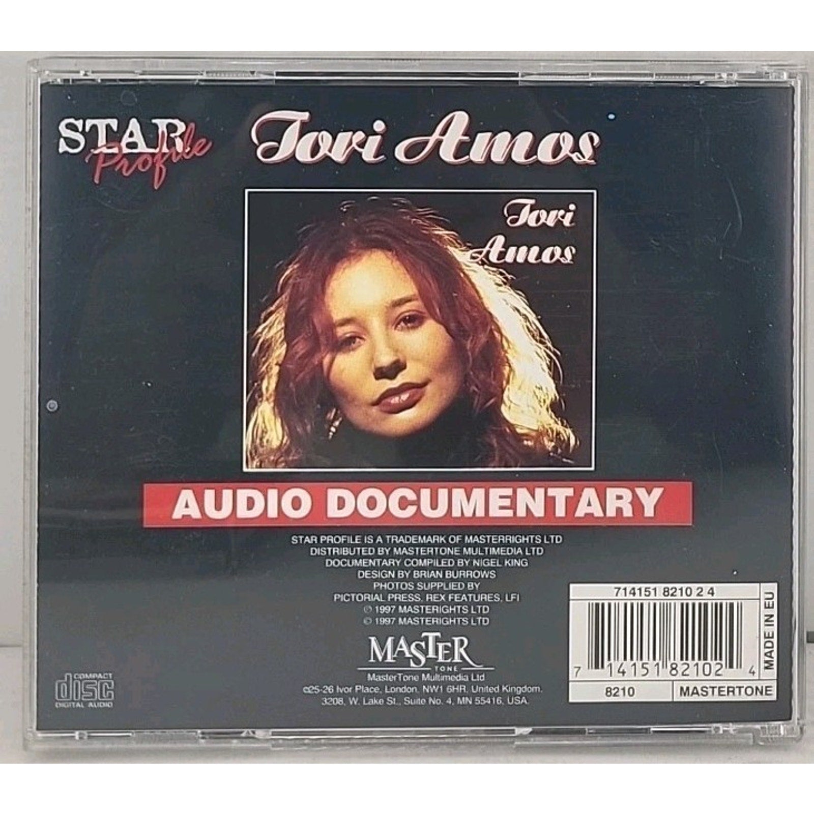 Star Profiles by Tori Amos (CD, Sep-1998, Mastertone)
