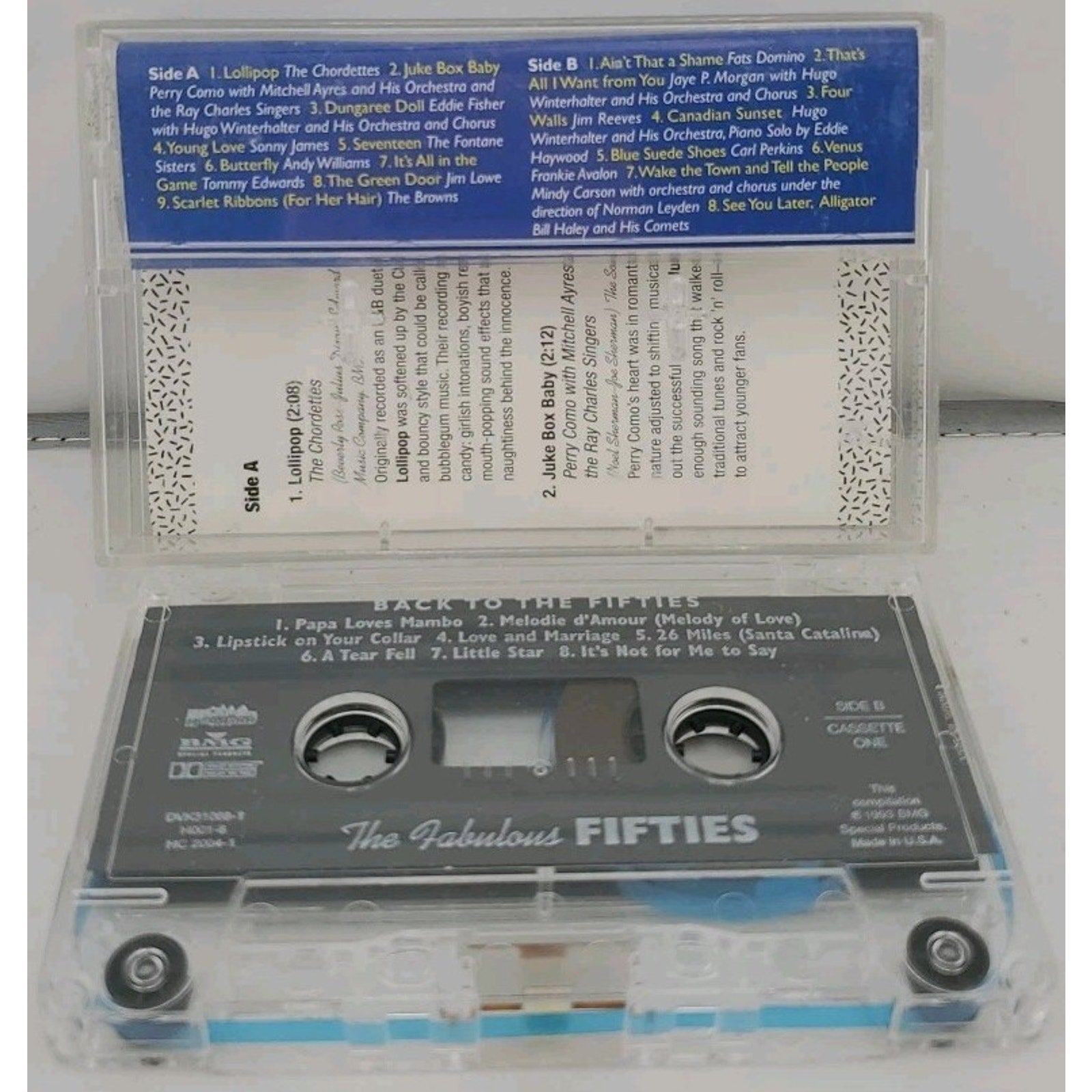 Back to The Fabulous Fifties Cassette #3