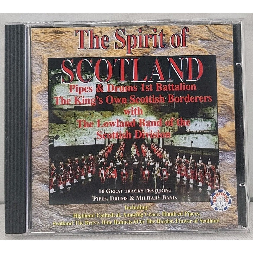 The Spirit of Scotland Pipes & Drums CD Scottish Military Band